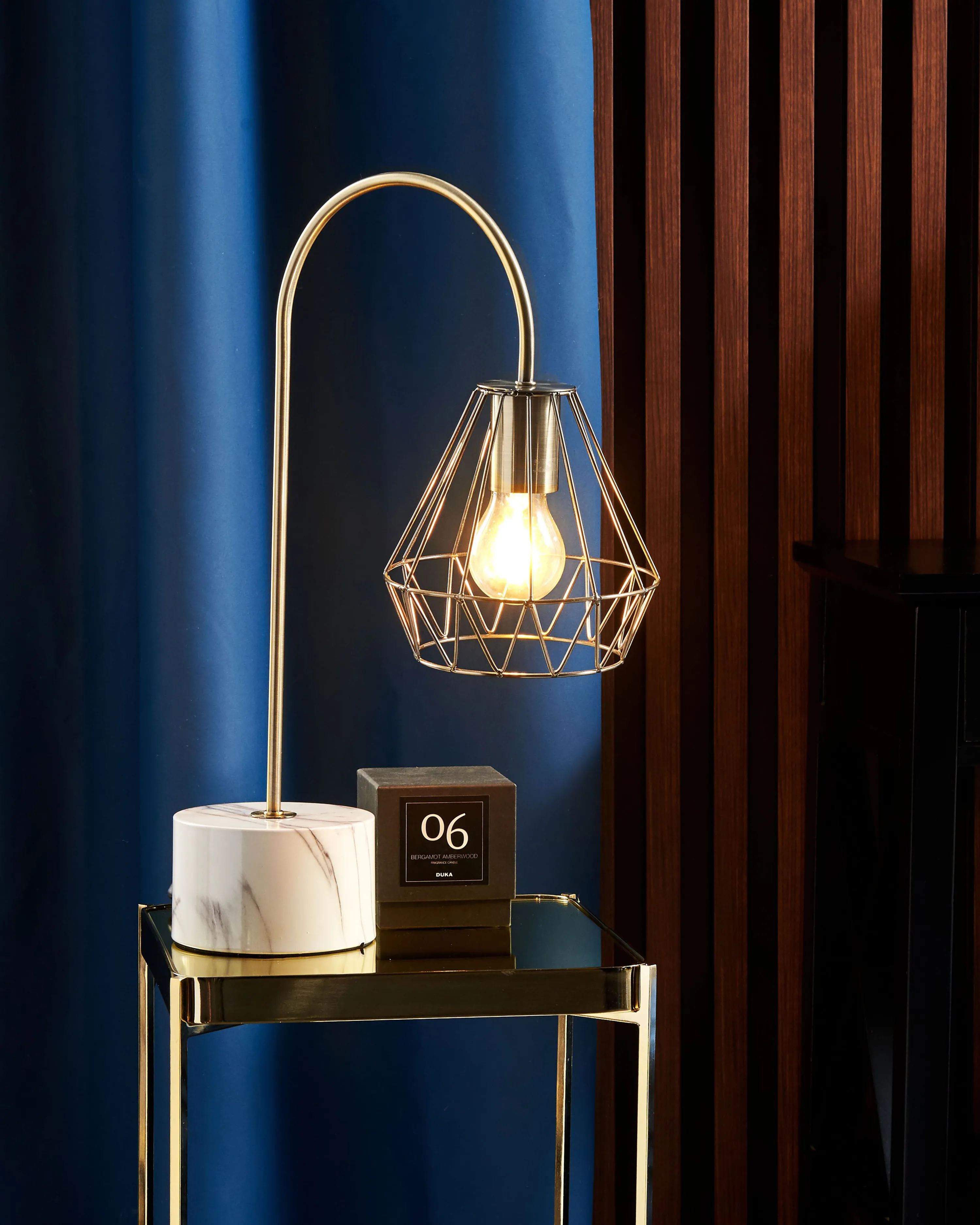 Table Lamp MOONI Metal Brass