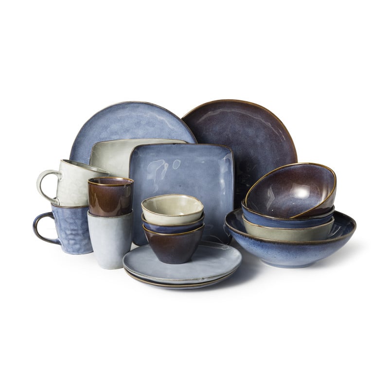 Schaal Toscane - donkerblauw - &Oslash;11x6.5 cm