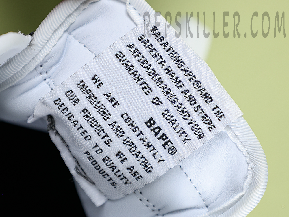 A BATHING APE BapeSta Icon M2 Black Low Sneakers