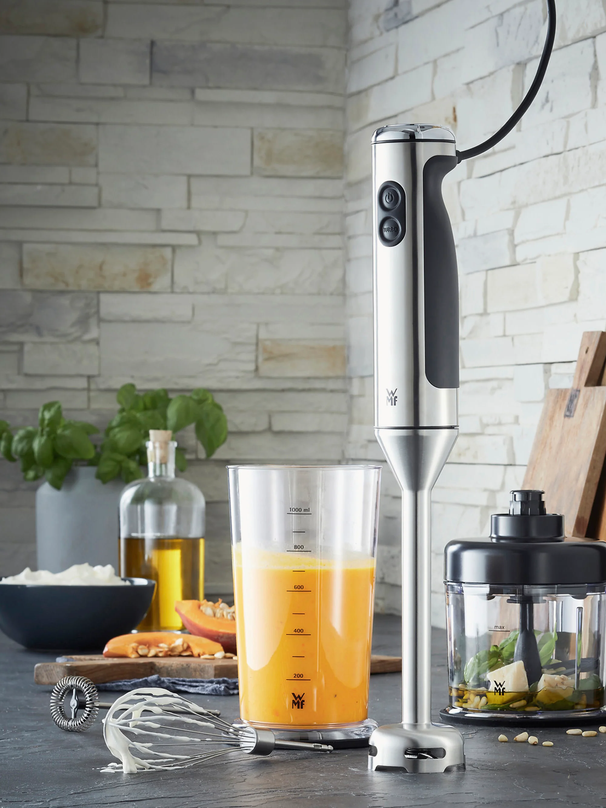 Stabmixer Lineo mit Zubehör