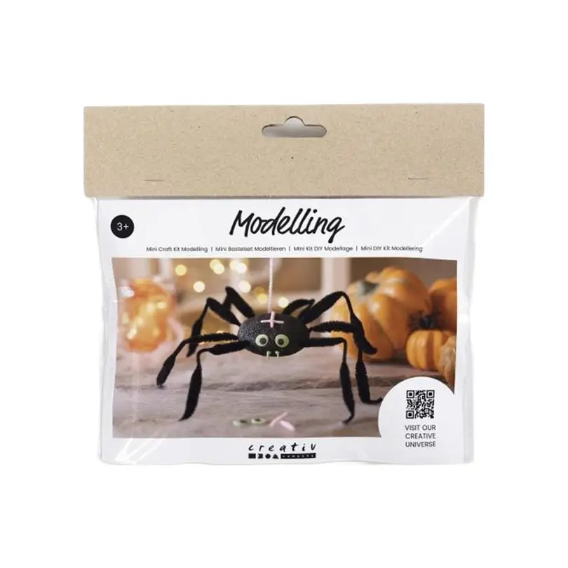 Bastelset 12er-Set Halloween Spider