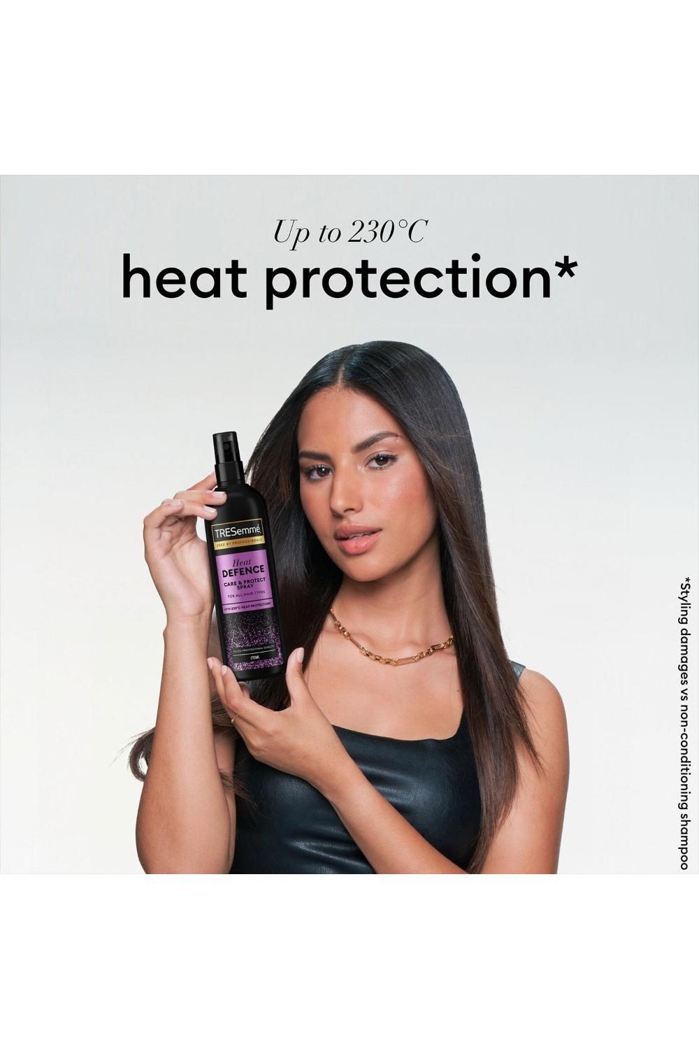 Tresemme Heat Defence Care & Protect Hair Spray for All Hair Types 270ml, 3 Pack