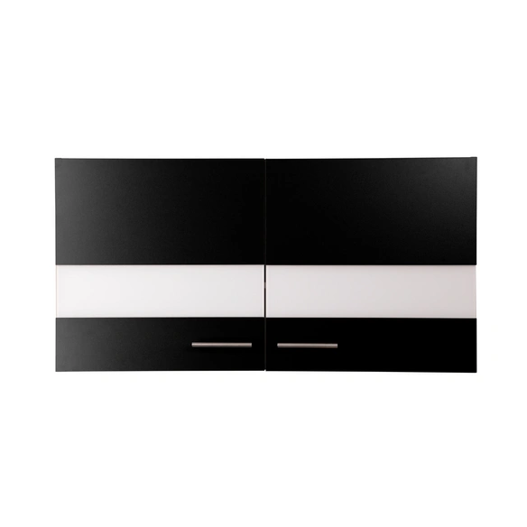 Hänge-Oberschrank »Merle«, BxHxL: 110 x 56,1 x 34,6 cm, schwarz