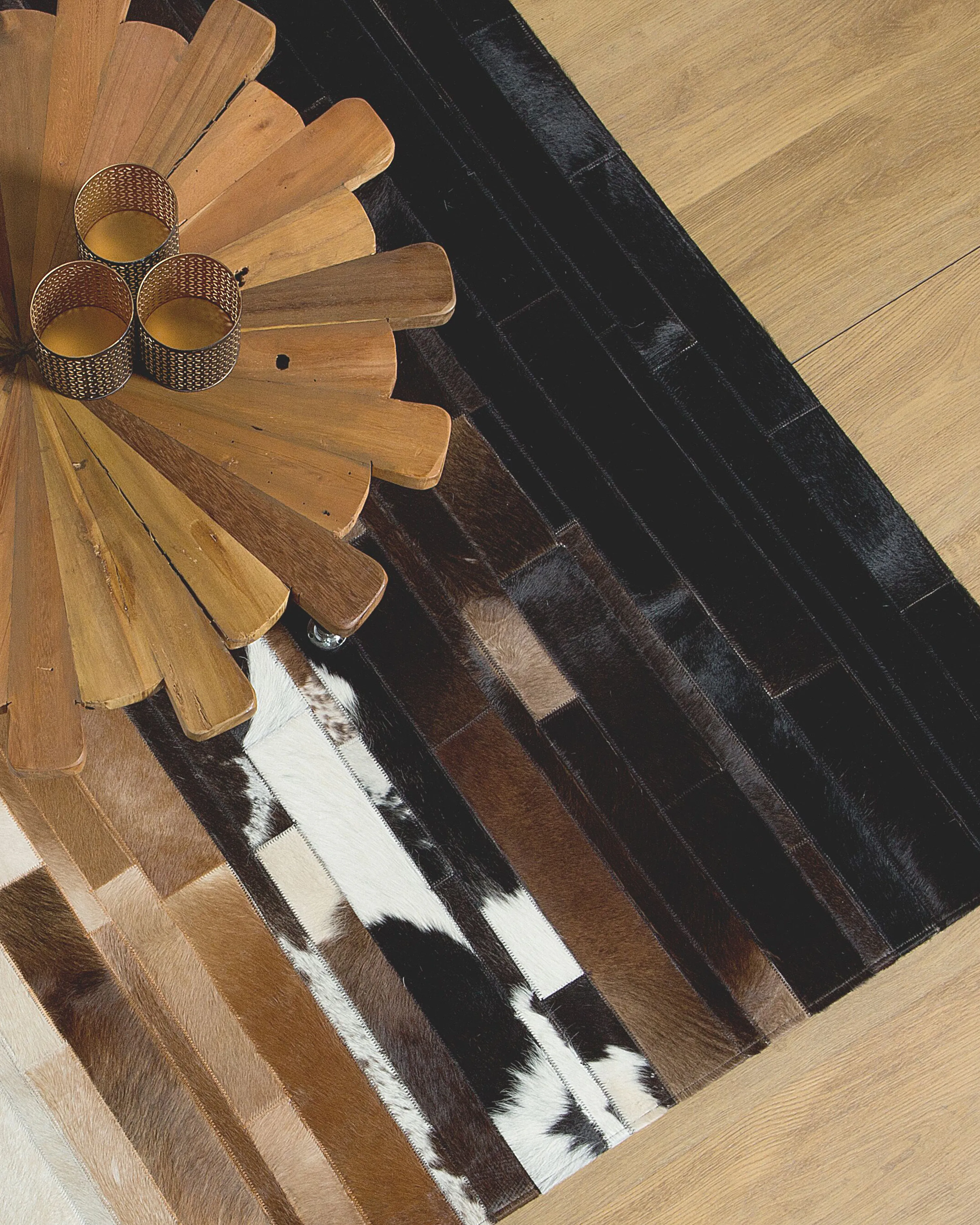 Rug DALYAN Brown 140 x 200 cm Leather