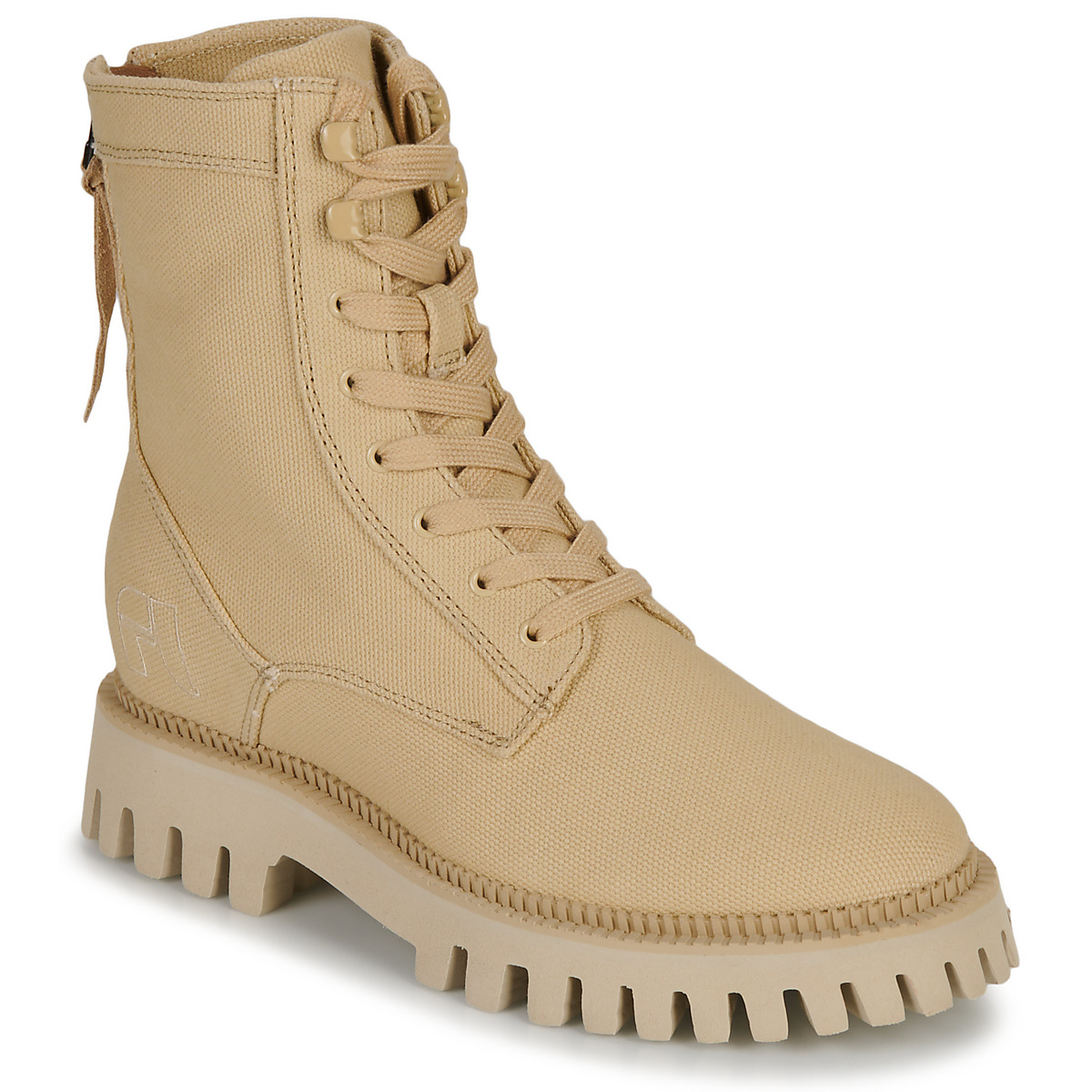 Freelance - LUCY BACK ZIP BOOT - Beige