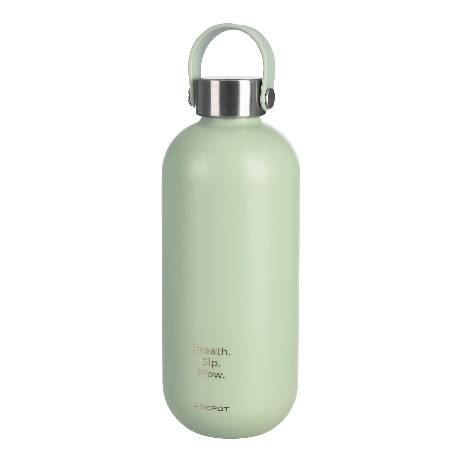 Isolierflasche Grün, ⌀ 9 cm, H 235 mm