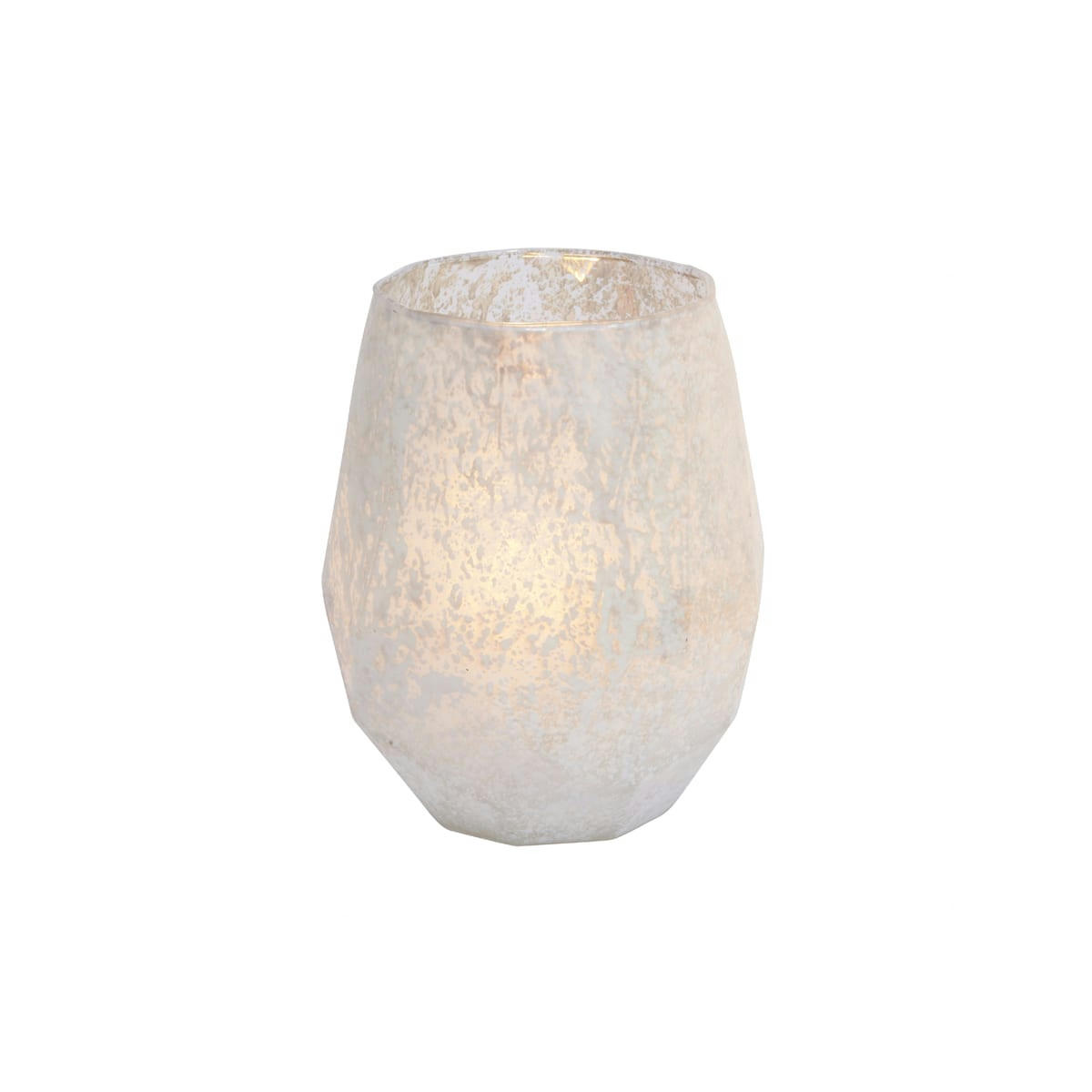 - Photophore effet neige H18cm