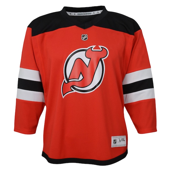 Jack Hughes New Jersey Devils Preschool Home Replica Player Jersey - Red