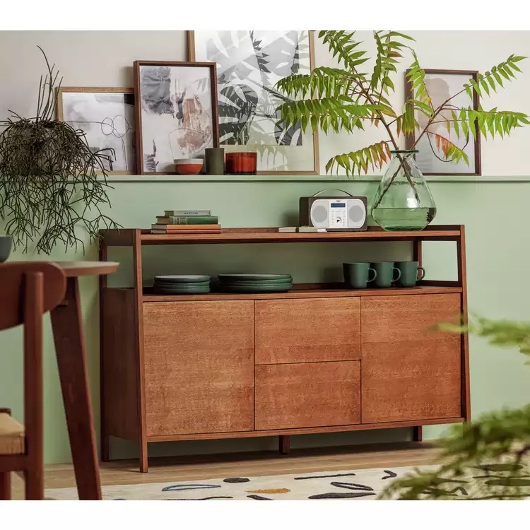 Habitat Marston 2 Door 2 Drawer Sideboard - Walnut