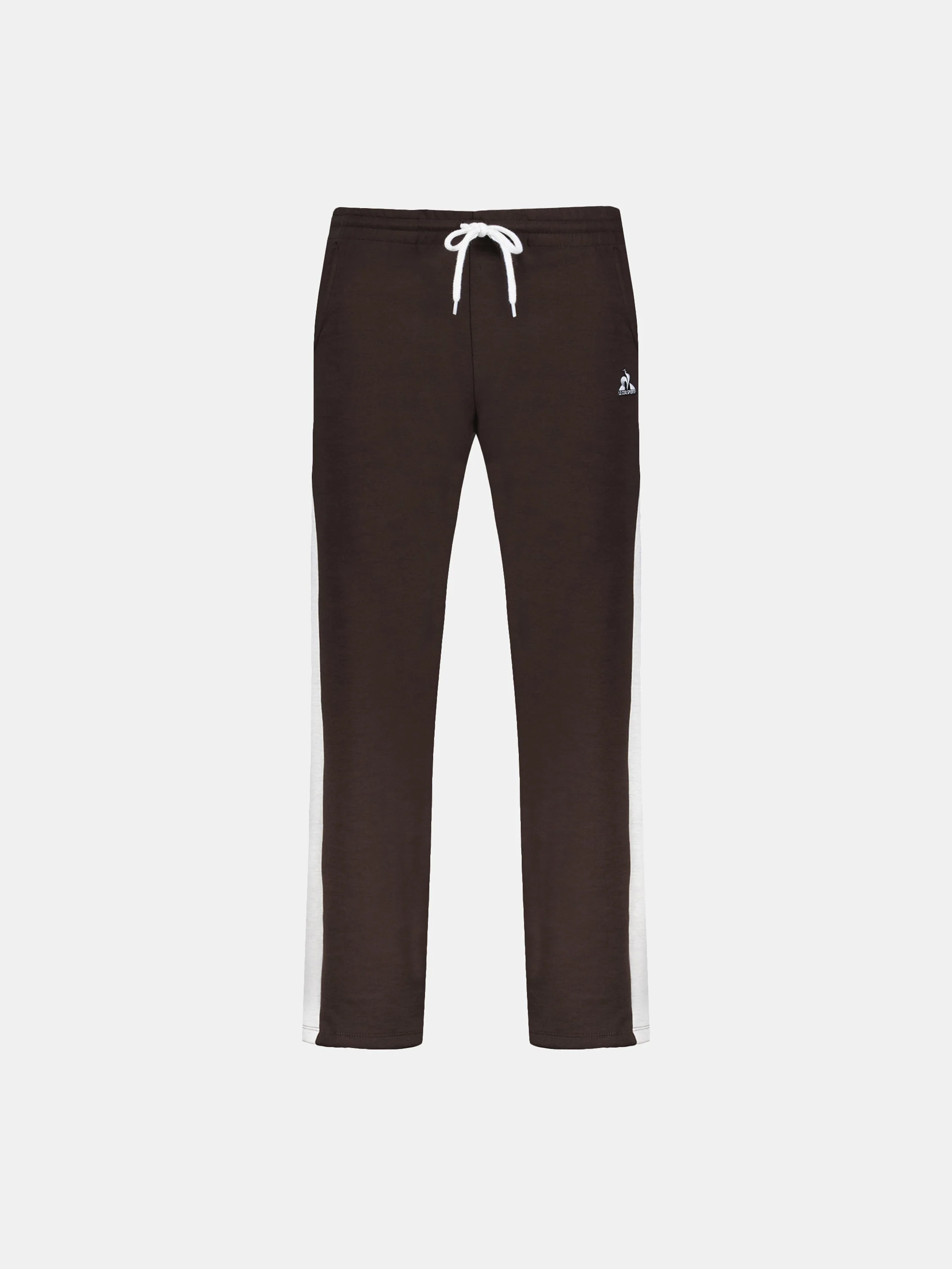 Pantalon double face et bandes côtés contrastées