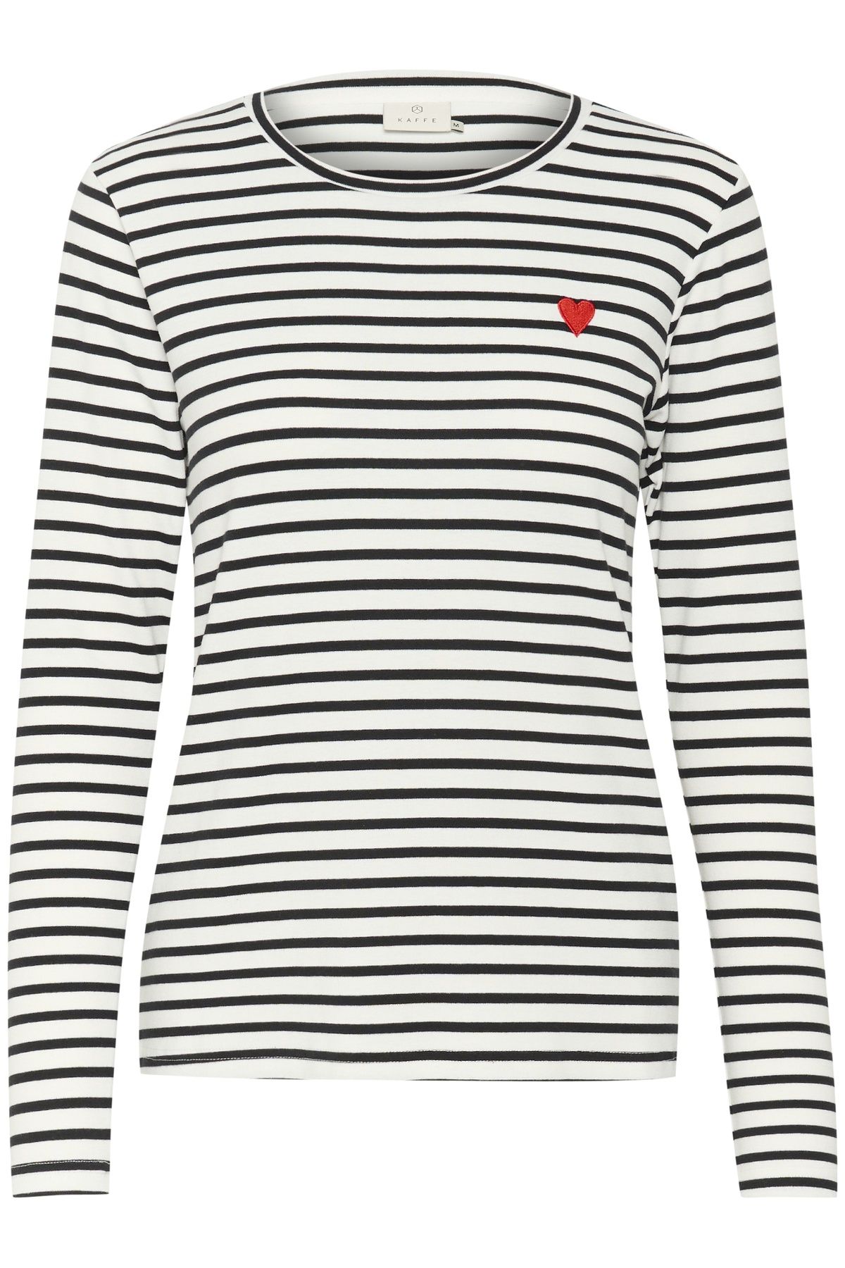 Kaffe Liddy Long Sleeve Striped T-Shirt