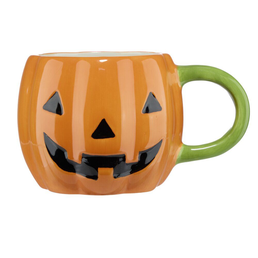 Mug Halloween 40cl citrouille céramique orange