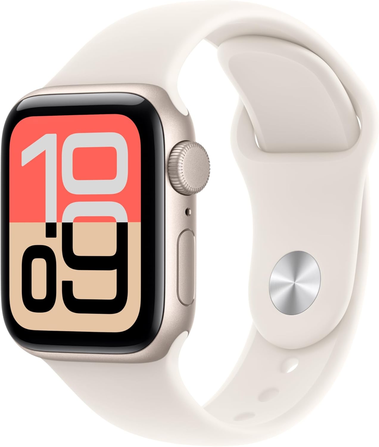 Apple Watch SE 3 Smartwatch with Midnight Aluminum Case with Midnight Sport Band - S/M. Fitness and Sleep Trackers, Heart Rate Monitor, Always-On Display, Water Resistant