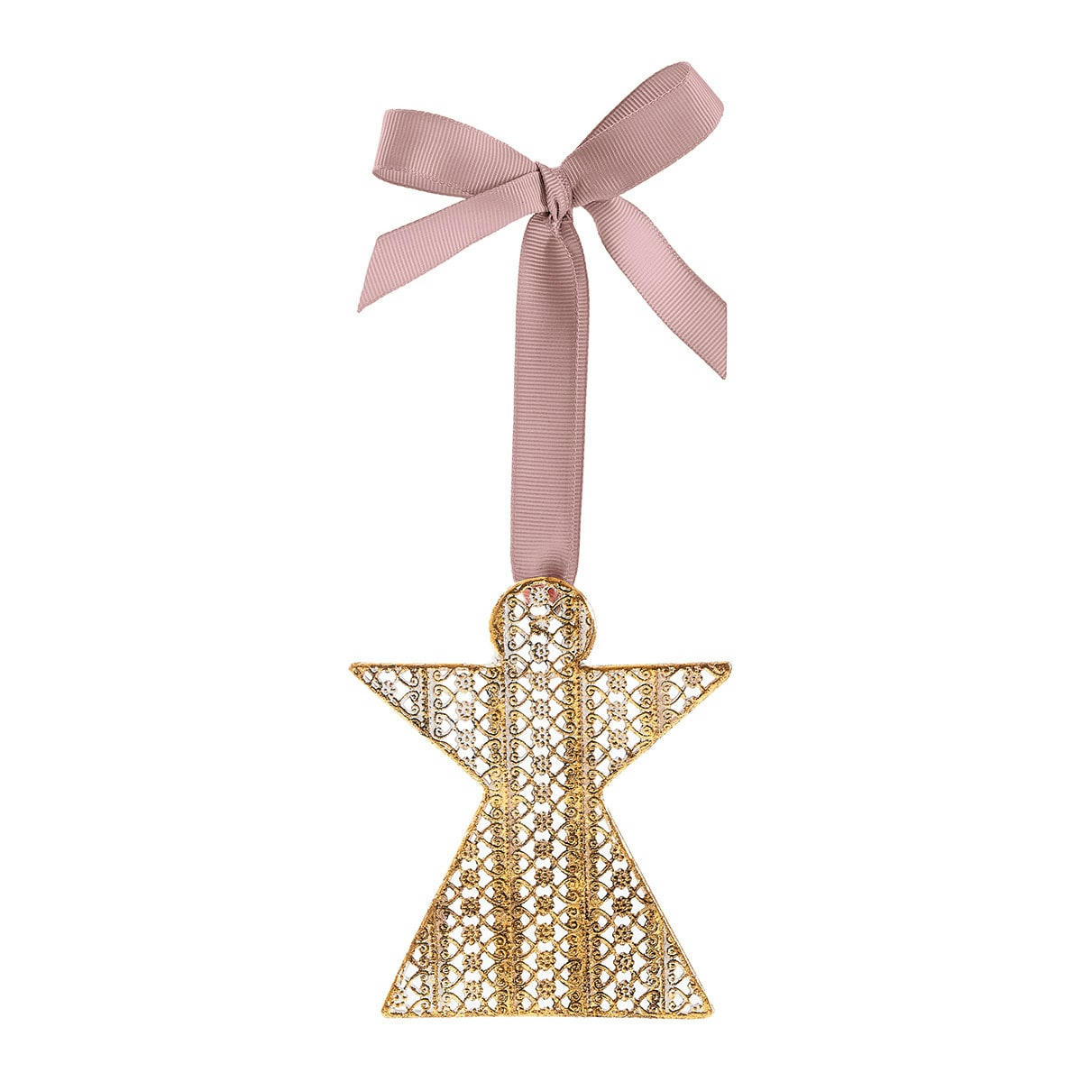 - Ange en métal doré à suspendre