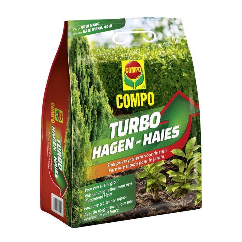 Engrais pour haies Turbo 4 kg COMPO