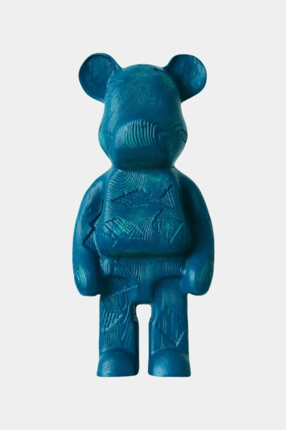 Violent Bear Wood Sculpture #WA046