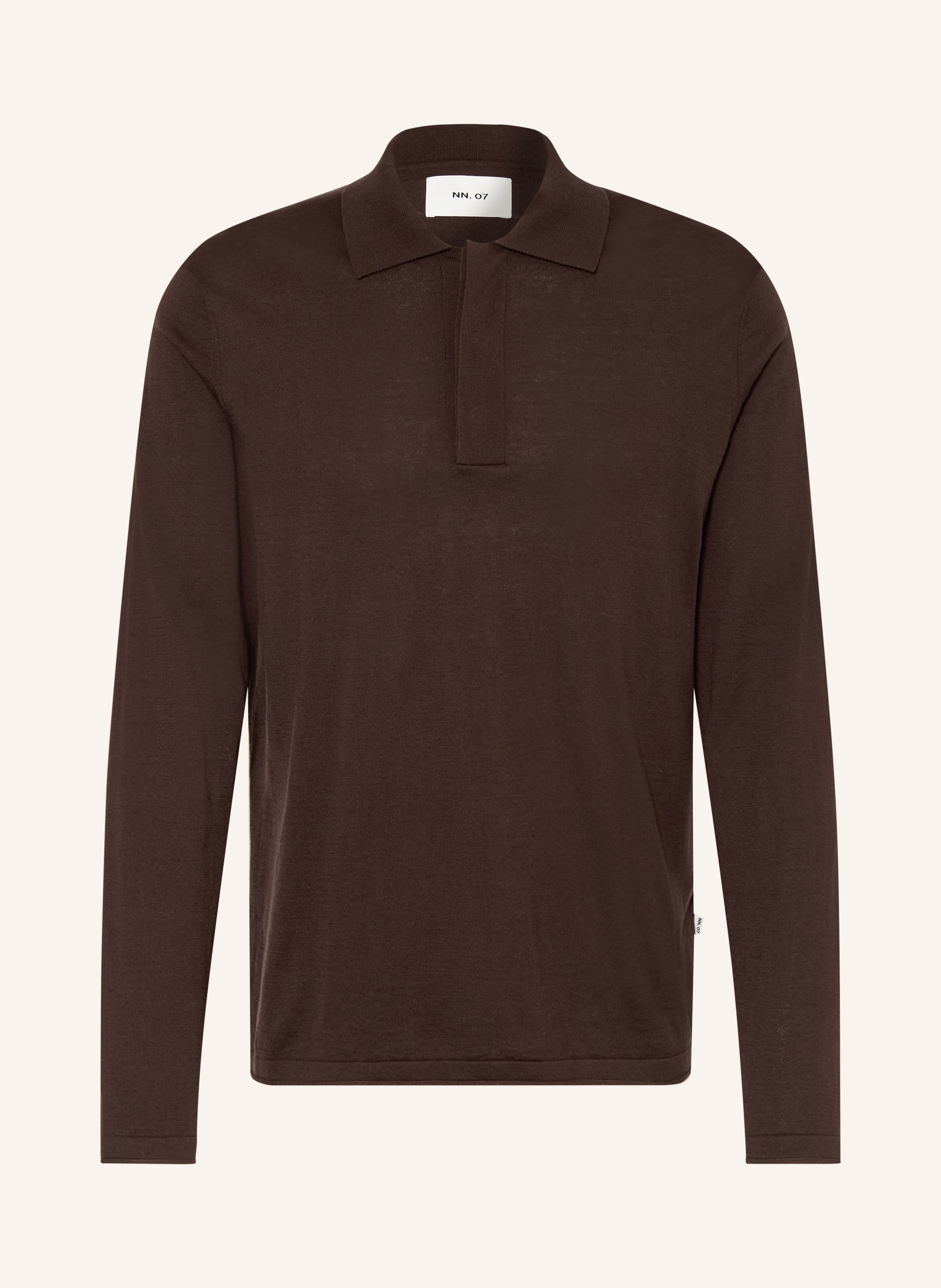 NN.07 Strick-Poloshirt SAMMY mit Seide