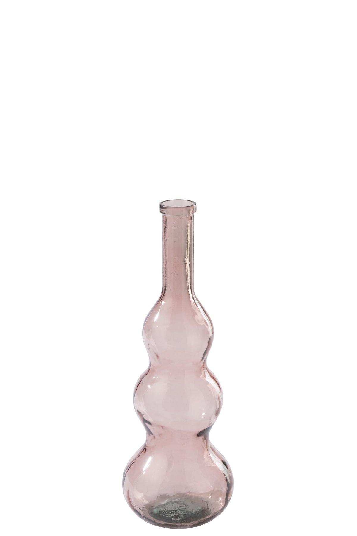 J-Line vloervaas - glas - zalmroze