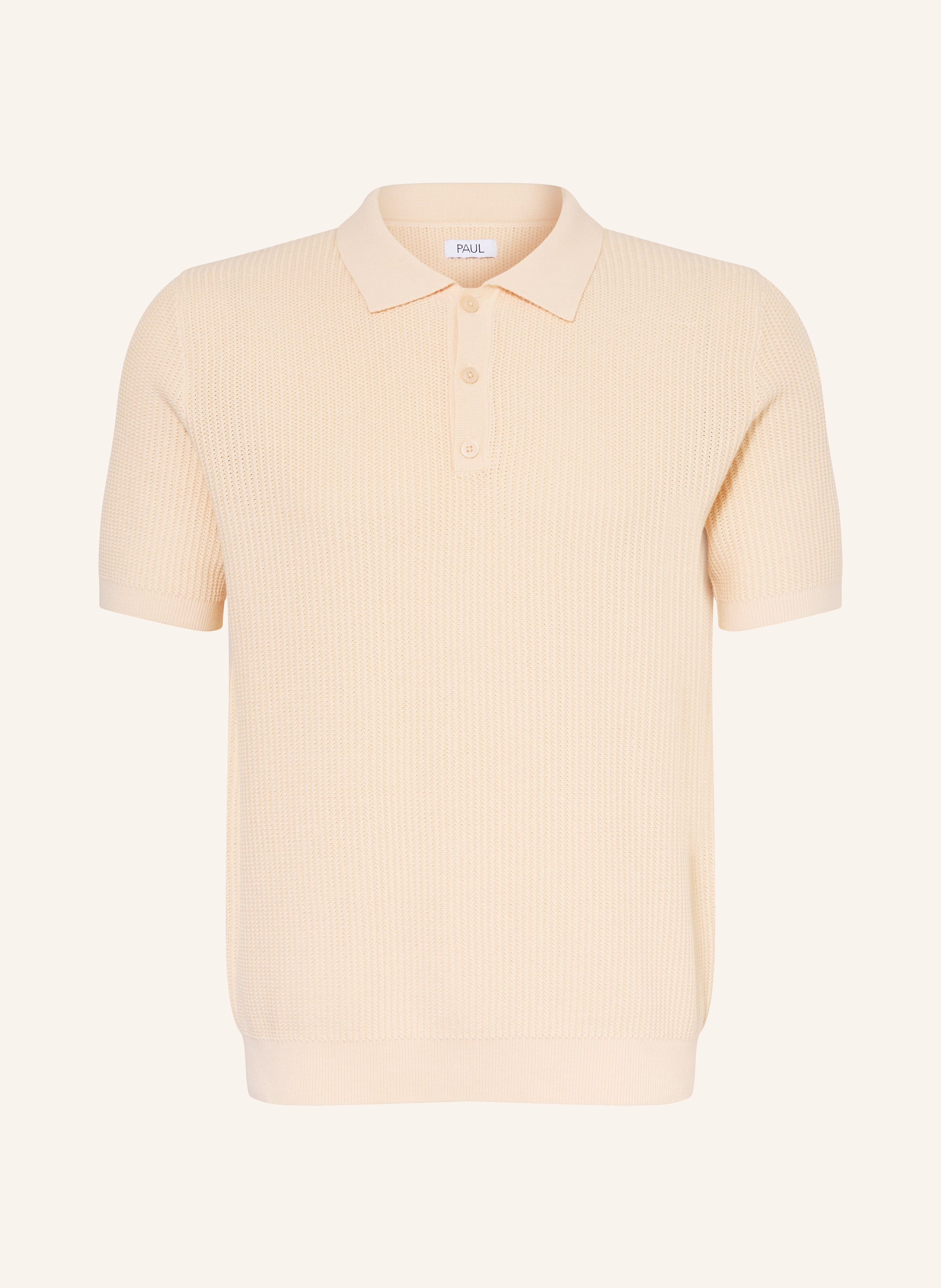 PAUL Strick-Poloshirt