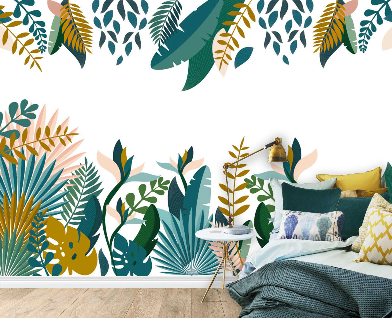 - Papier peint panoramique adhésif paradis perdu 2m50x2m50