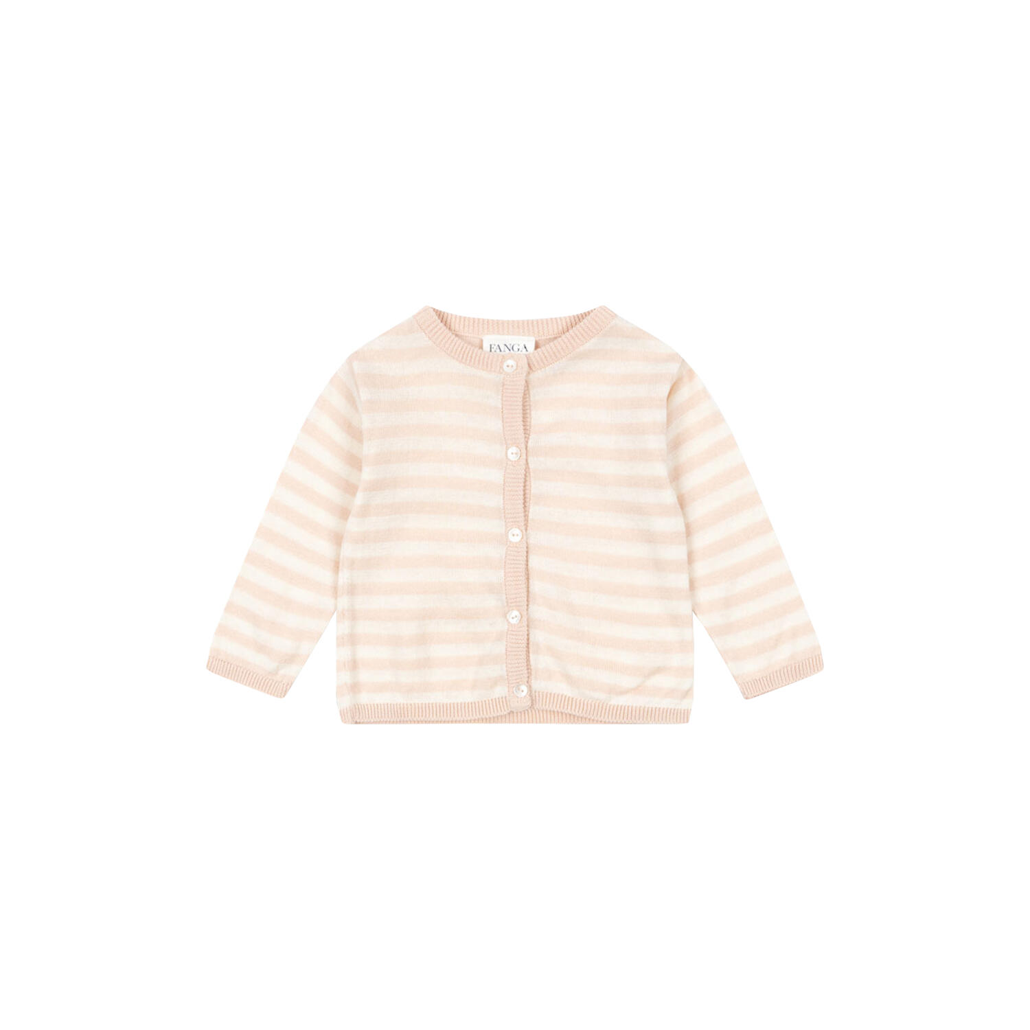 Venti Knit Cardigan, cameo rose