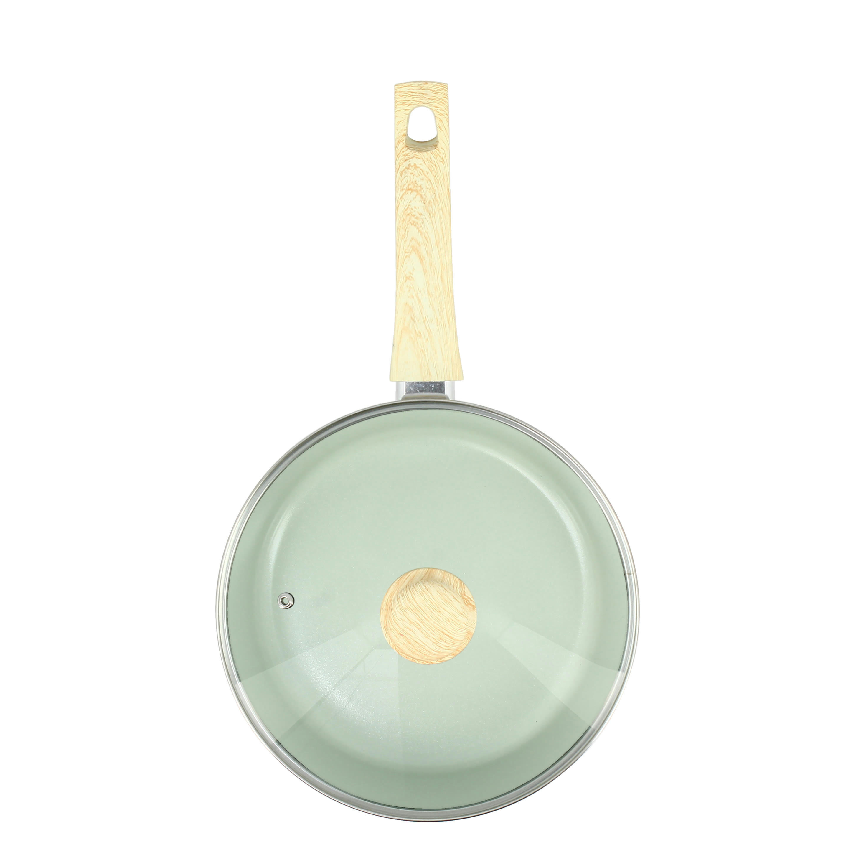 COLORAMA - Sauteuse en aluminium Ø24cm céladon - compatible induction