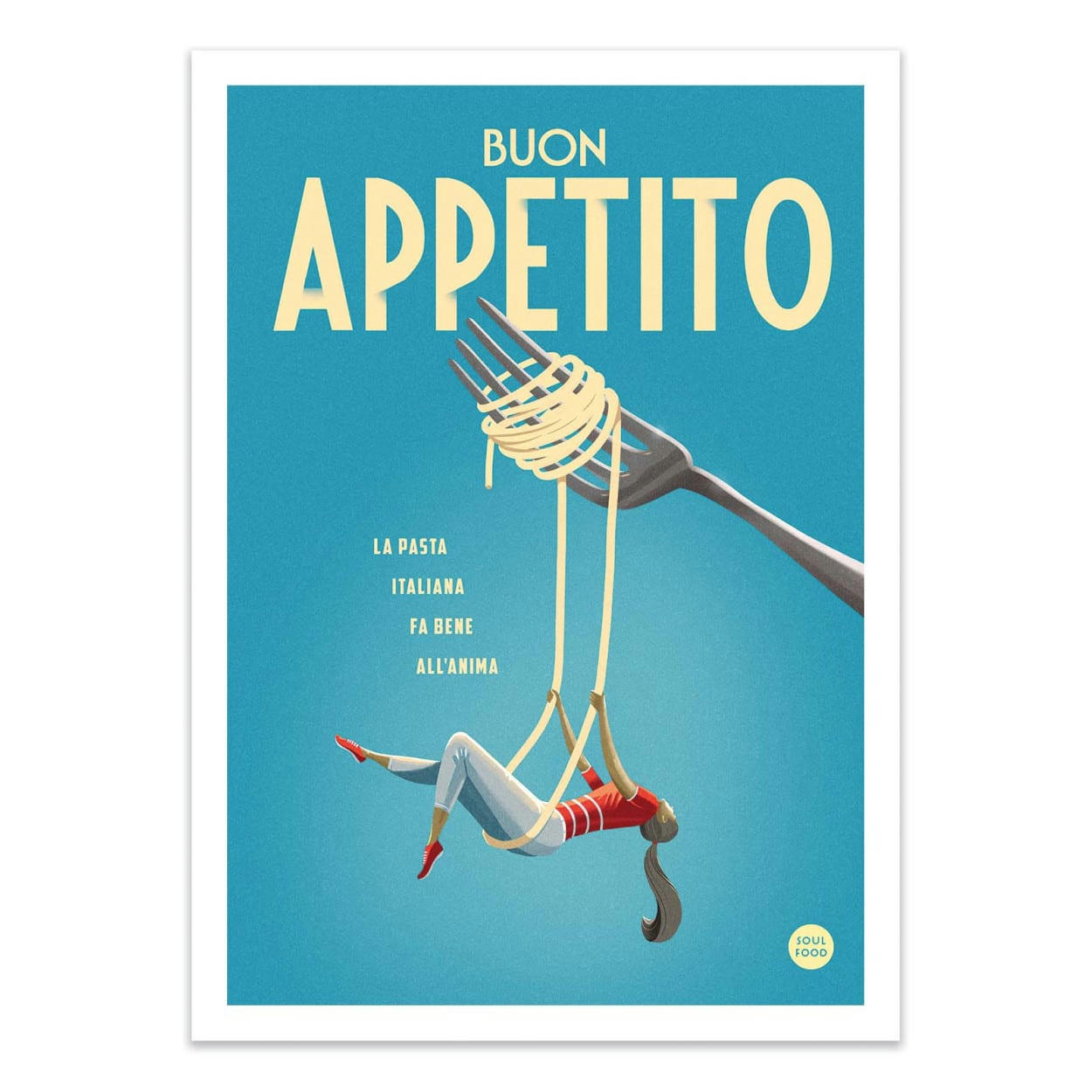 MARK HARRISON - BUON APPETITO - MARK HARRISON - Affiche d'art 50 x 70 cm