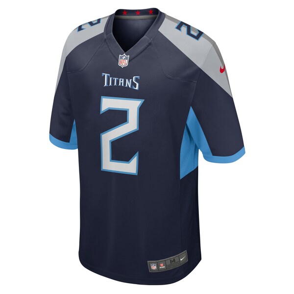 Tyjae Spears Tennessee Titans Nike  Game Jersey -  Navy