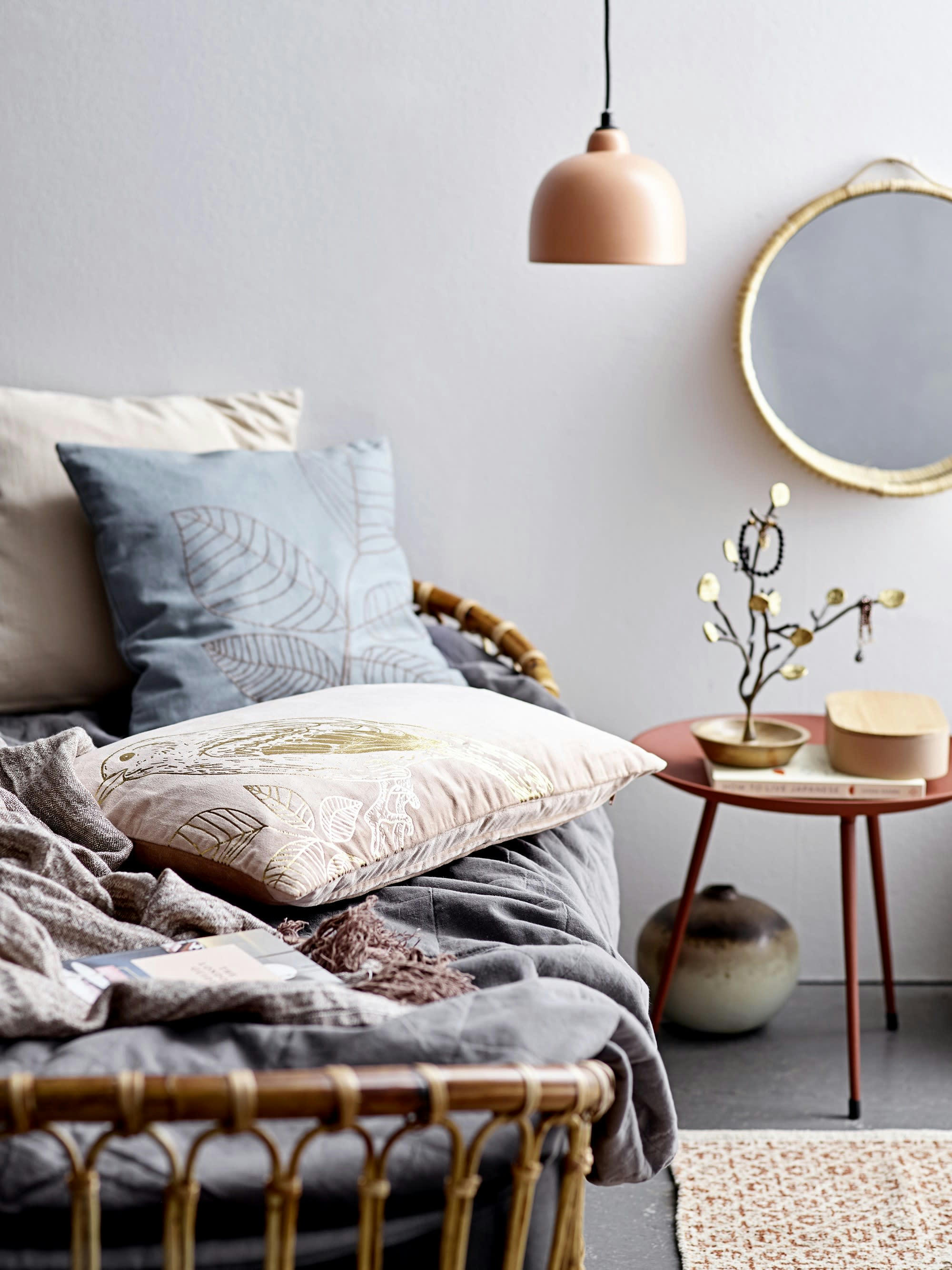 BARCUS - Boîte de rangement en pvc et synthétique marron