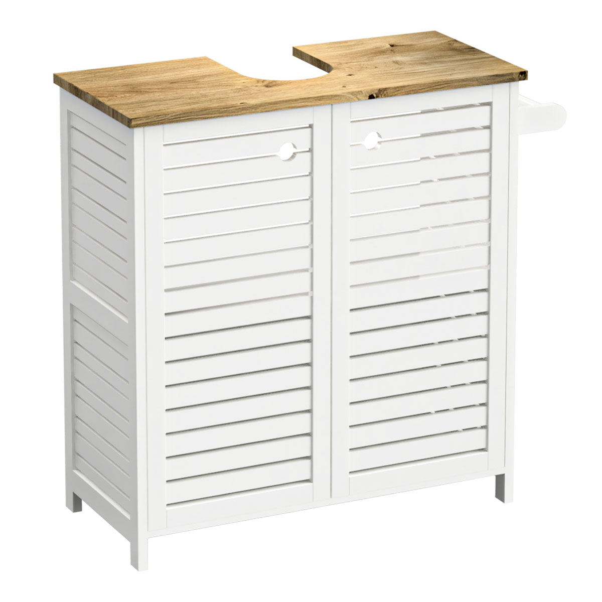 Móvel baixo para lavatório RIO branco