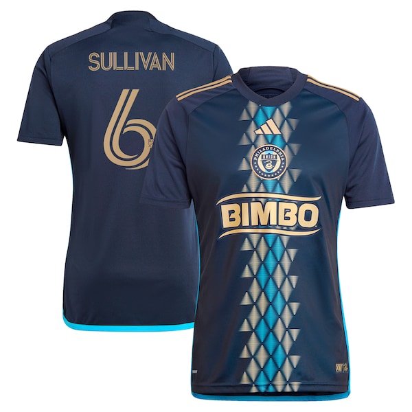 Cavan Sullivan Philadelphia Union adidas 2024 Primary Replica Player Jersey - Navy