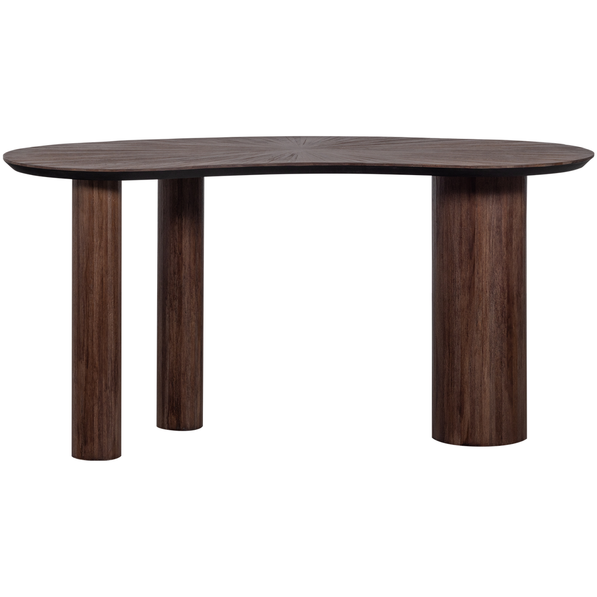 WOOOD organic sidetable/ bureau Sun - Recycled Teak - Bruin - 76x150x62