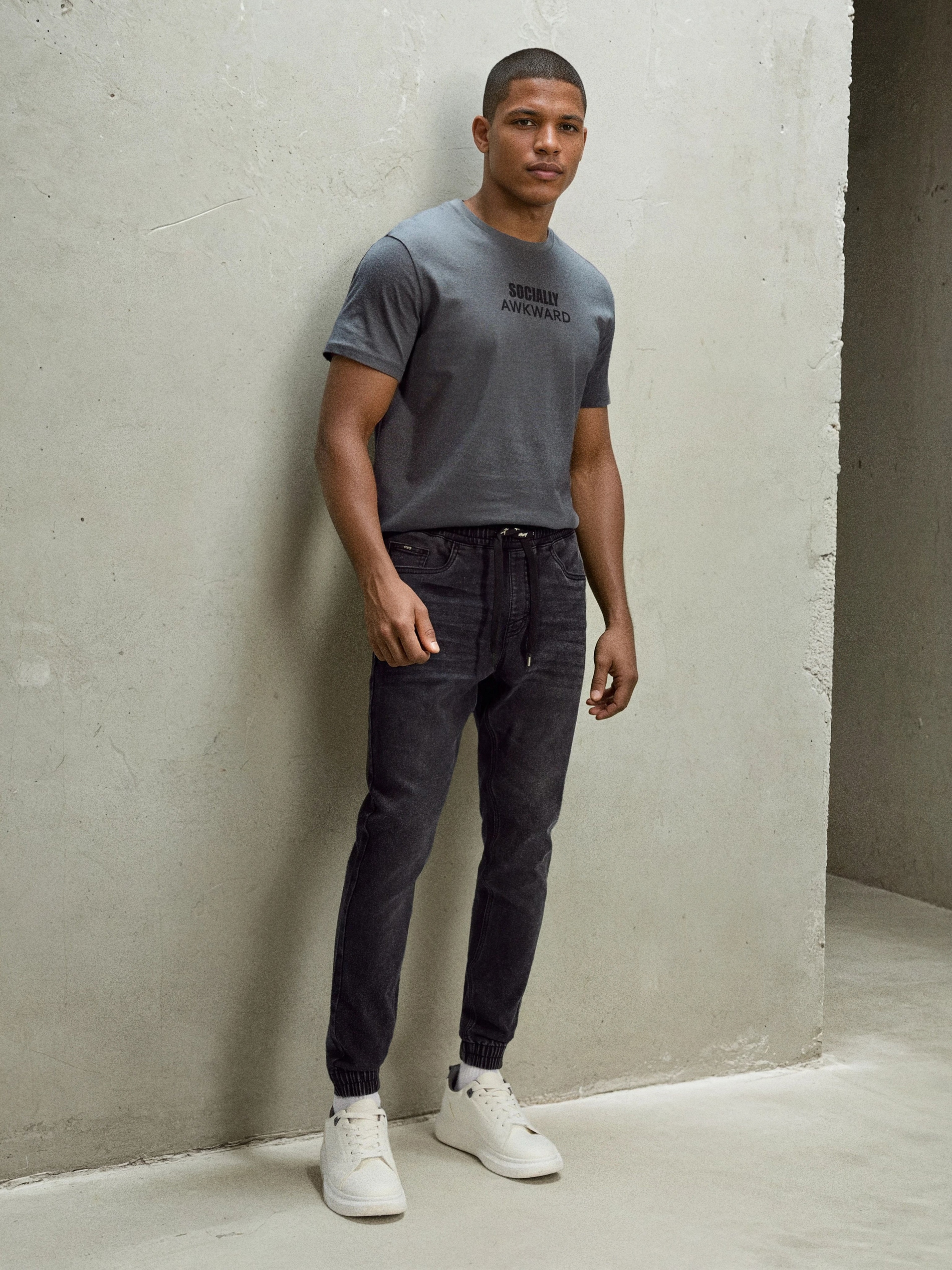 Spodnie jogger slim fit