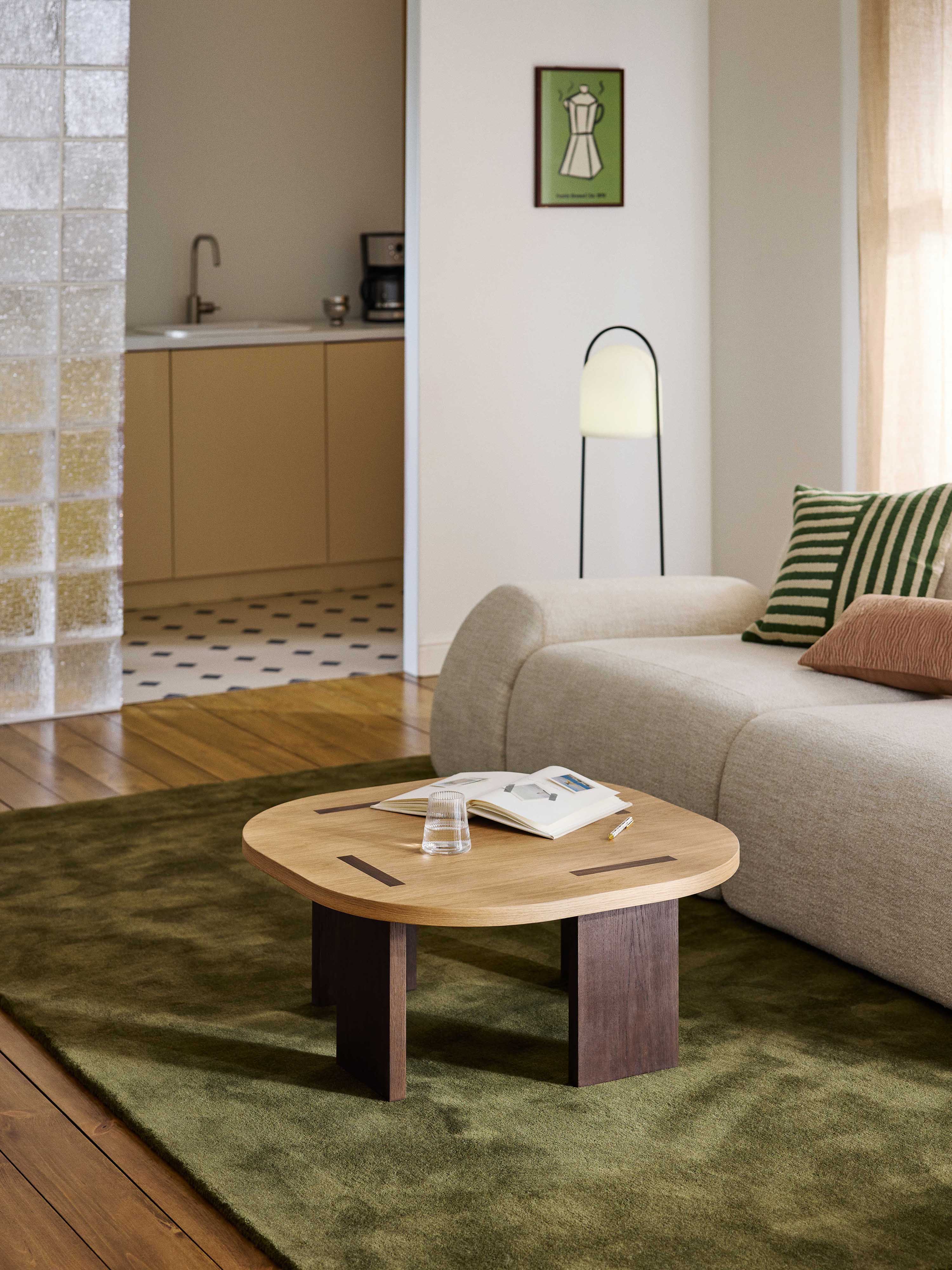 Holz-Couchtisch Fernanda