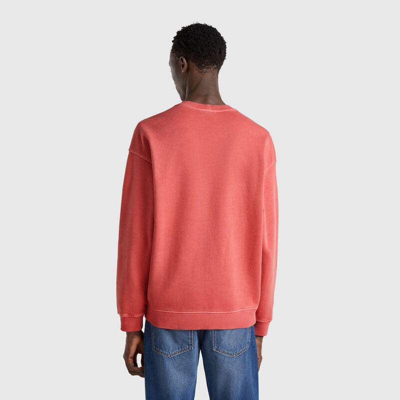Sweatshirt in cotton