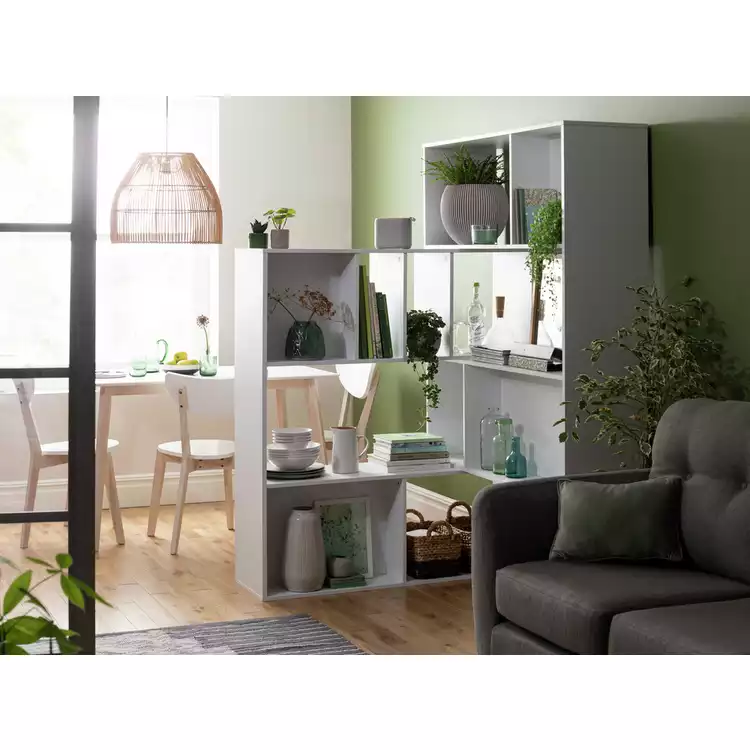 Habitat Extendable Wide Shelving Unit - White