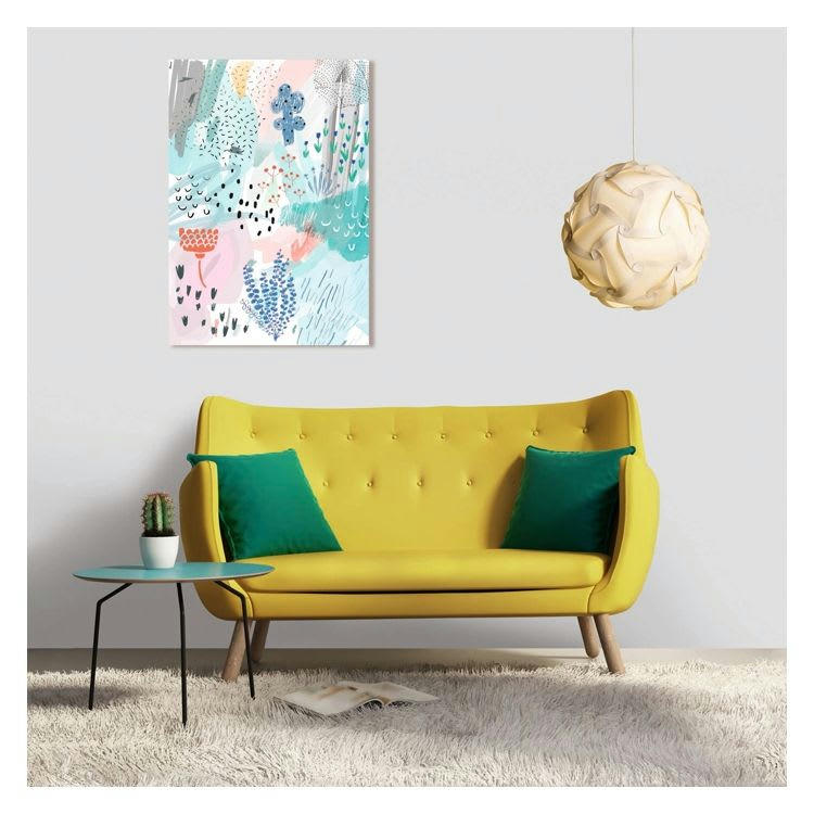 TRÉSOR - Tableau en verre acrylique 50x70 cm