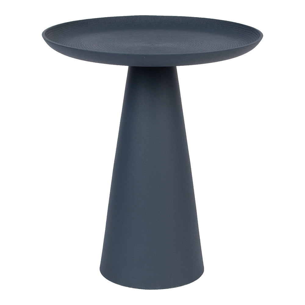 by fonQ basic Tira Bijzettafel - Blauw - Ø 39,5 cm
