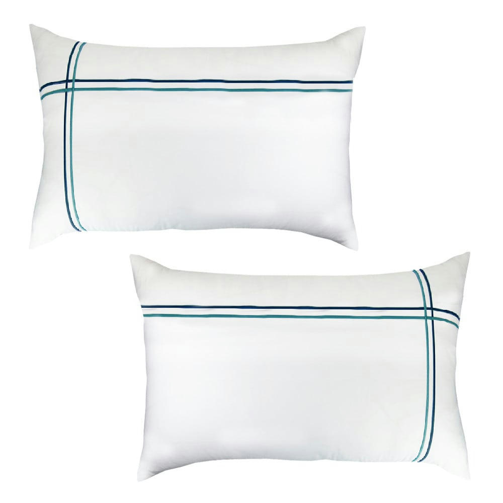 PALAIS CHIC CANARD - Housse de couette satin de coton 120 fils/cm² 65x65 2 taies