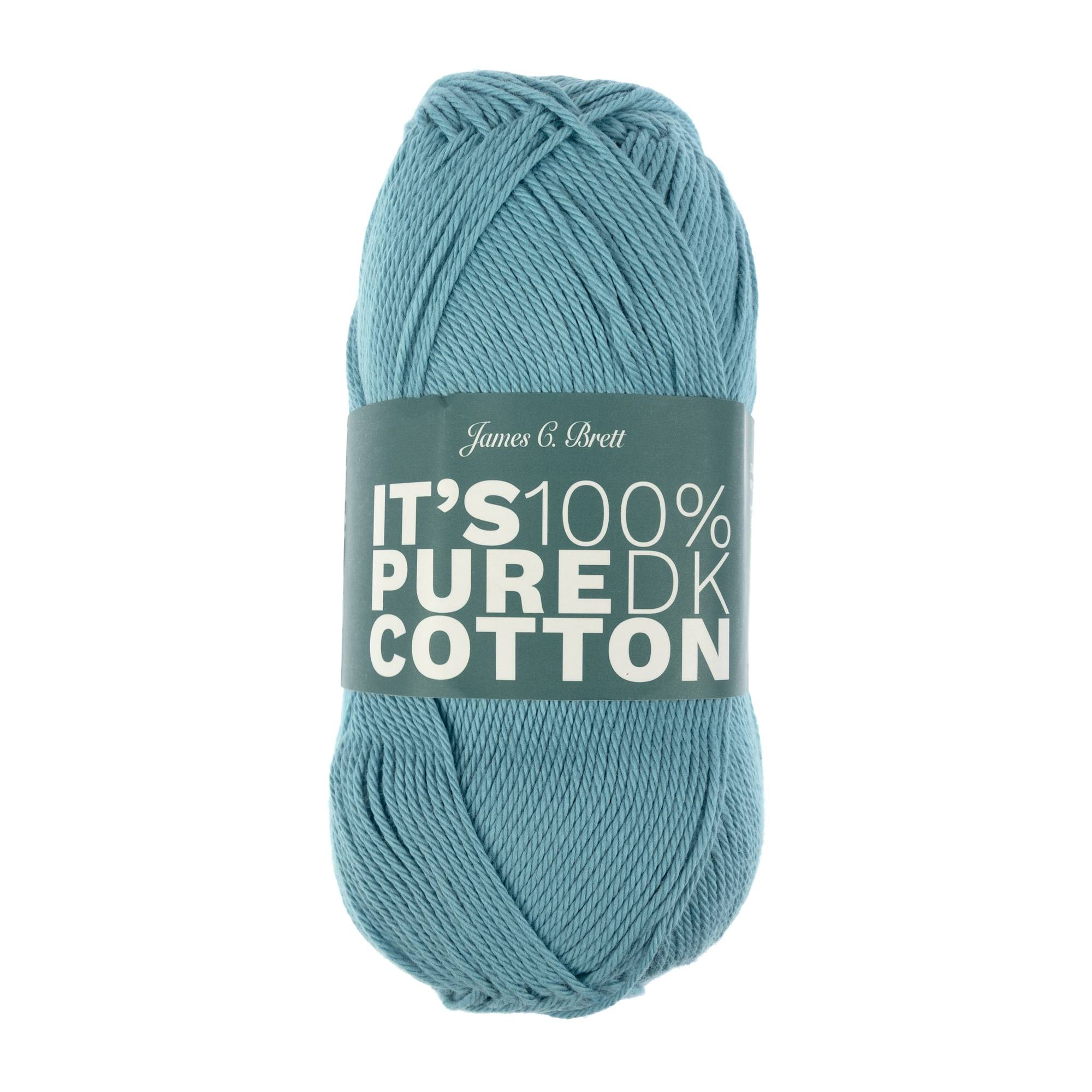 James C Brett Sea Foam It’s Pure Cotton Yarn 100g