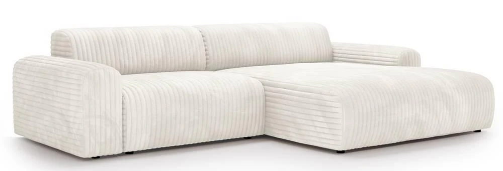 Hoekbank Fasole rechts ribstof