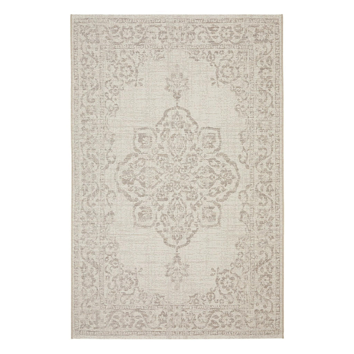 AFK Living vloerkleed Alhambra - voor binnen en buiten - beige - 200 x 290 cm