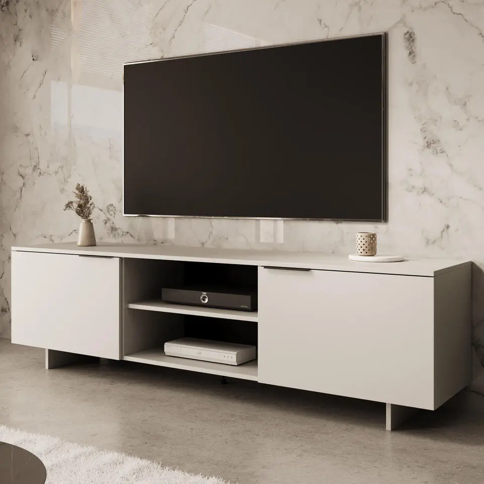 Meubella - TV-Meubel Ankara - Beige - 180 cm