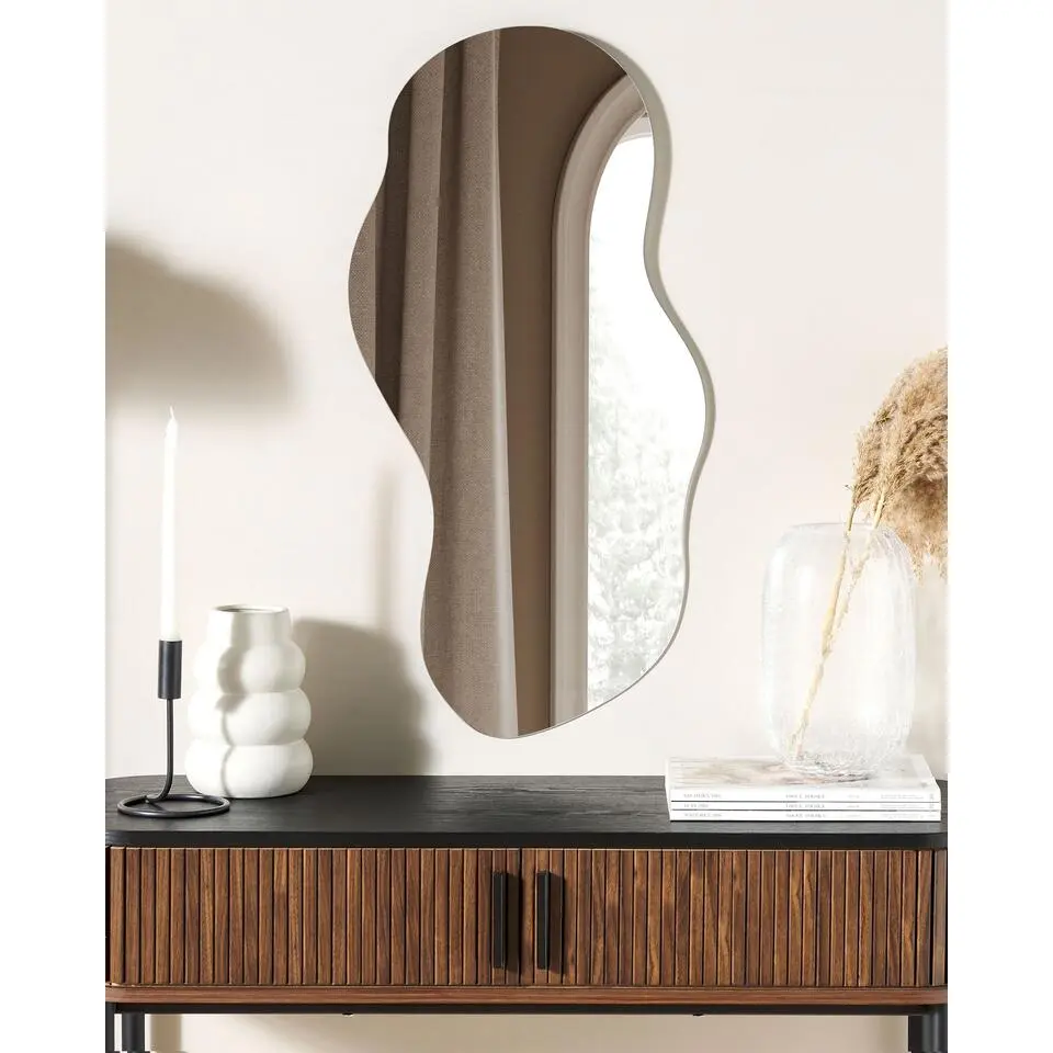 AUXERRE - Wandspiegel - Zilver - Glas