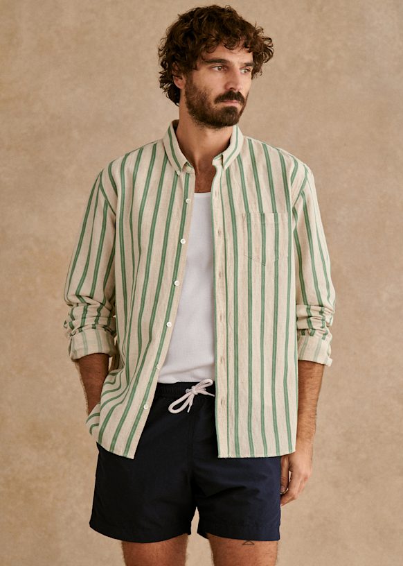 Cotton Linen Charlie Shirt
