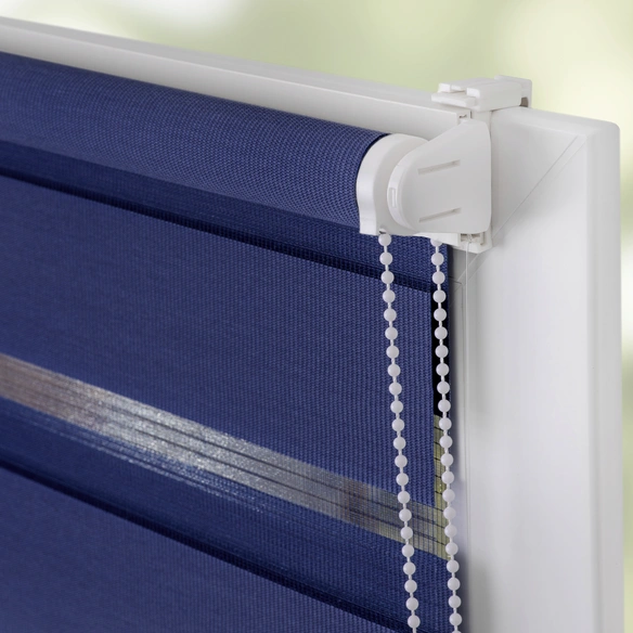 Duo-Rollo, ‎Klemmfix, B x L: 80 x 150 cm, Polyester, blau