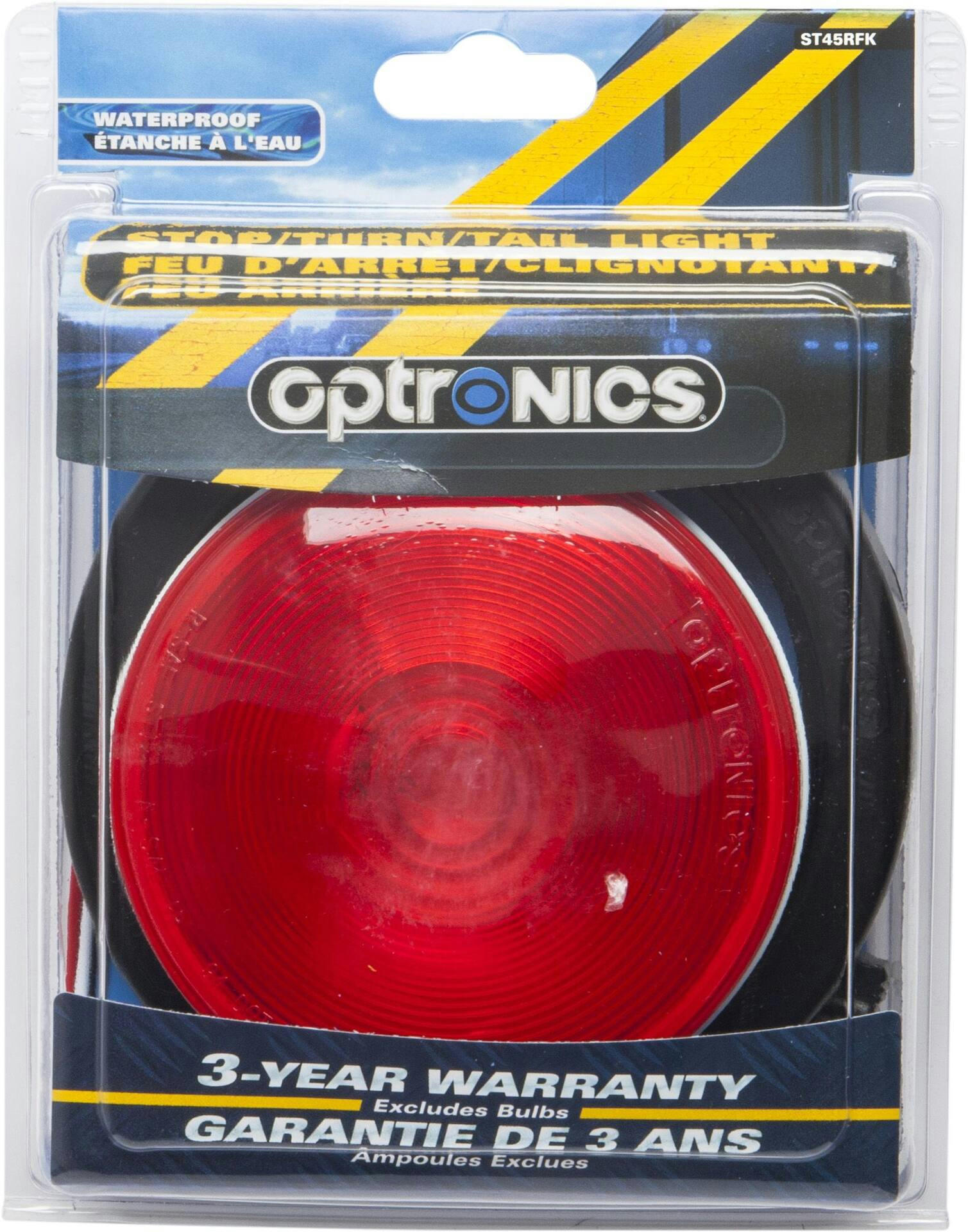 Optronics Round Waterproof Stop/Turn/Tail Light