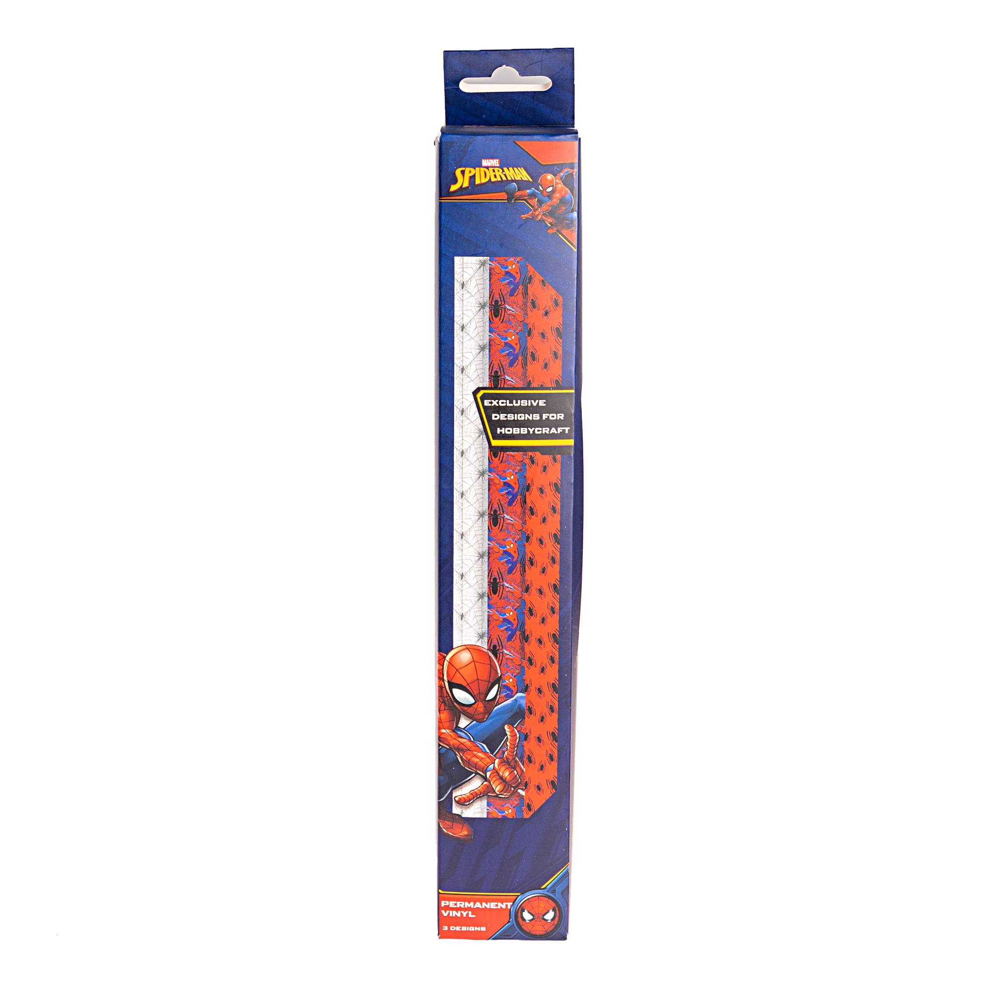 Spider-Man Permanent Vinyl 12 x 12 Inches 3 Pack