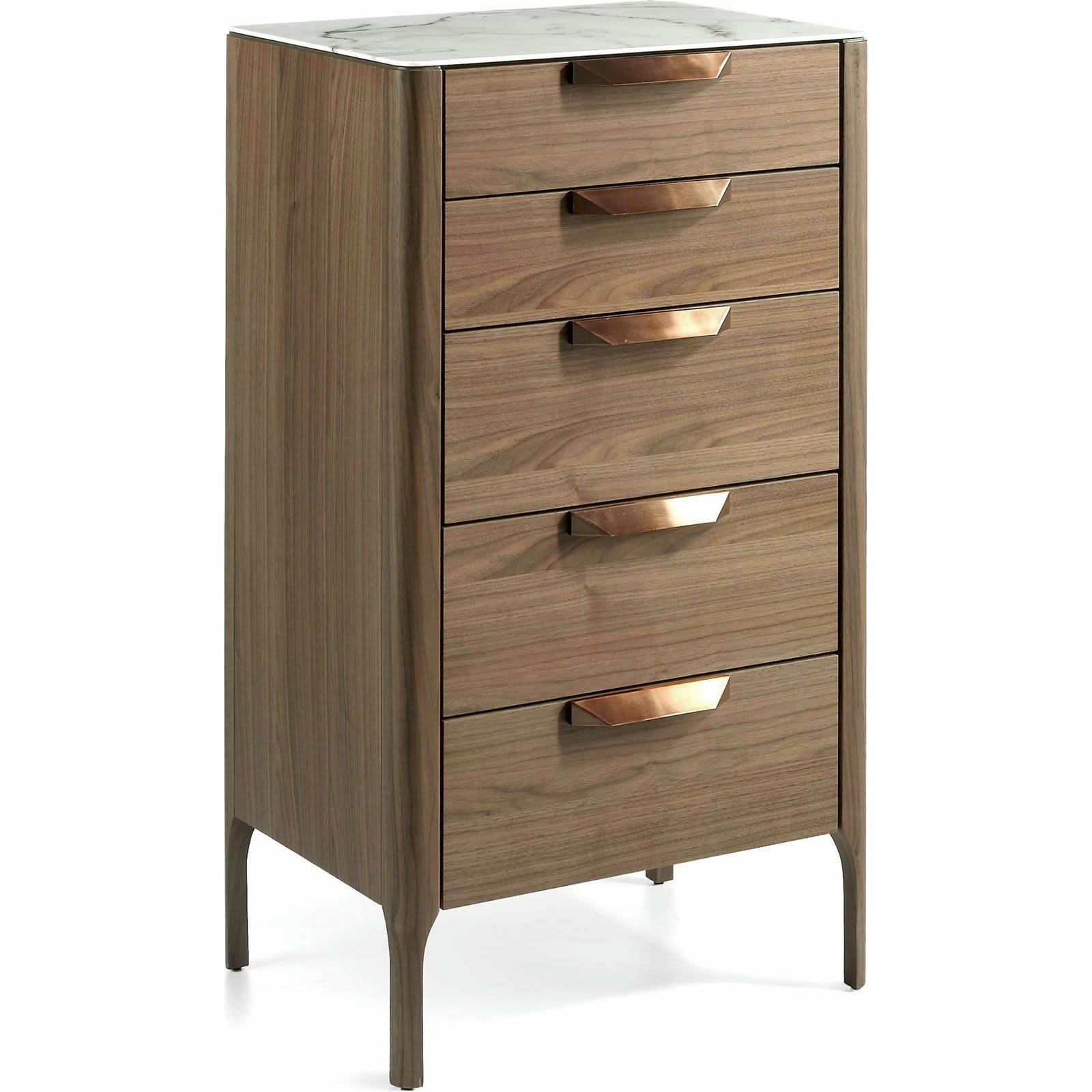 - Chiffonnier Bois Noyer Bois foncé