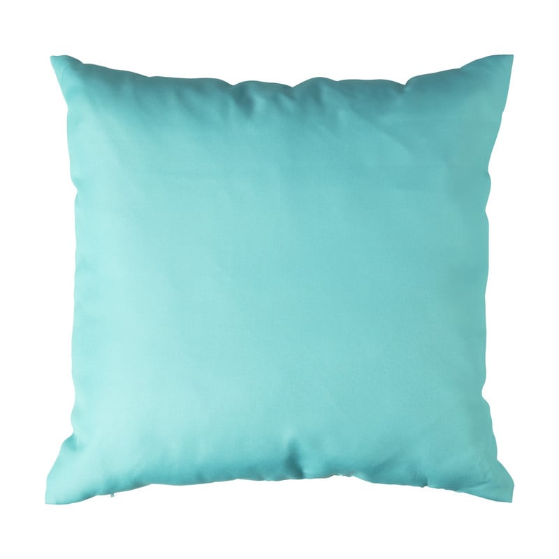 Kussen banaan & manderijn - blauw/geel - 45x45 cm